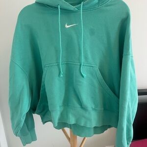 Nike Women's teal Hoodie